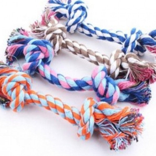 Double Knot Braided Bone Rope Pet Toy