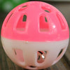 Plastic Tinkle Bell Ball Pet Toy