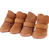 Winter Snow Teddy Pet Boots